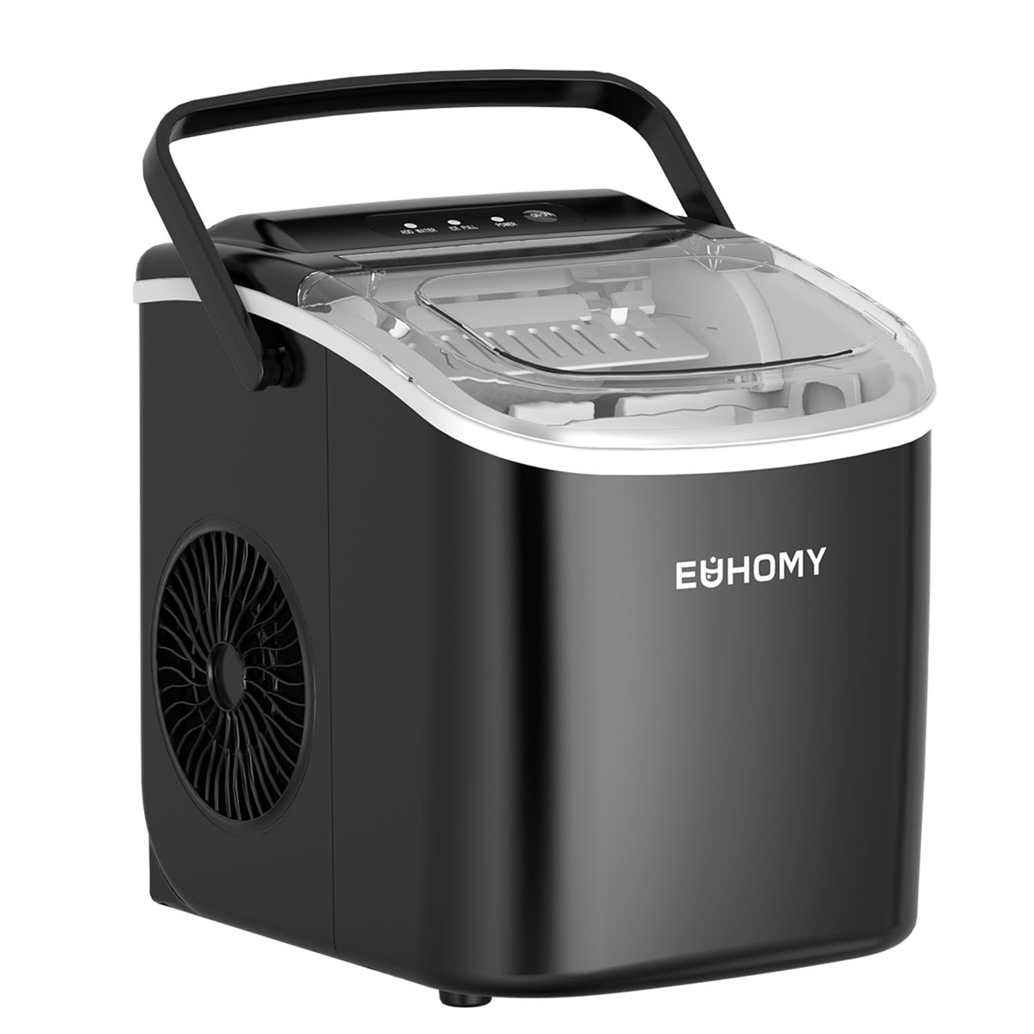 Amazon.co.jp: EUHOMY 自動製氷機 氷つくり機 高速製氷 自動洗浄機能